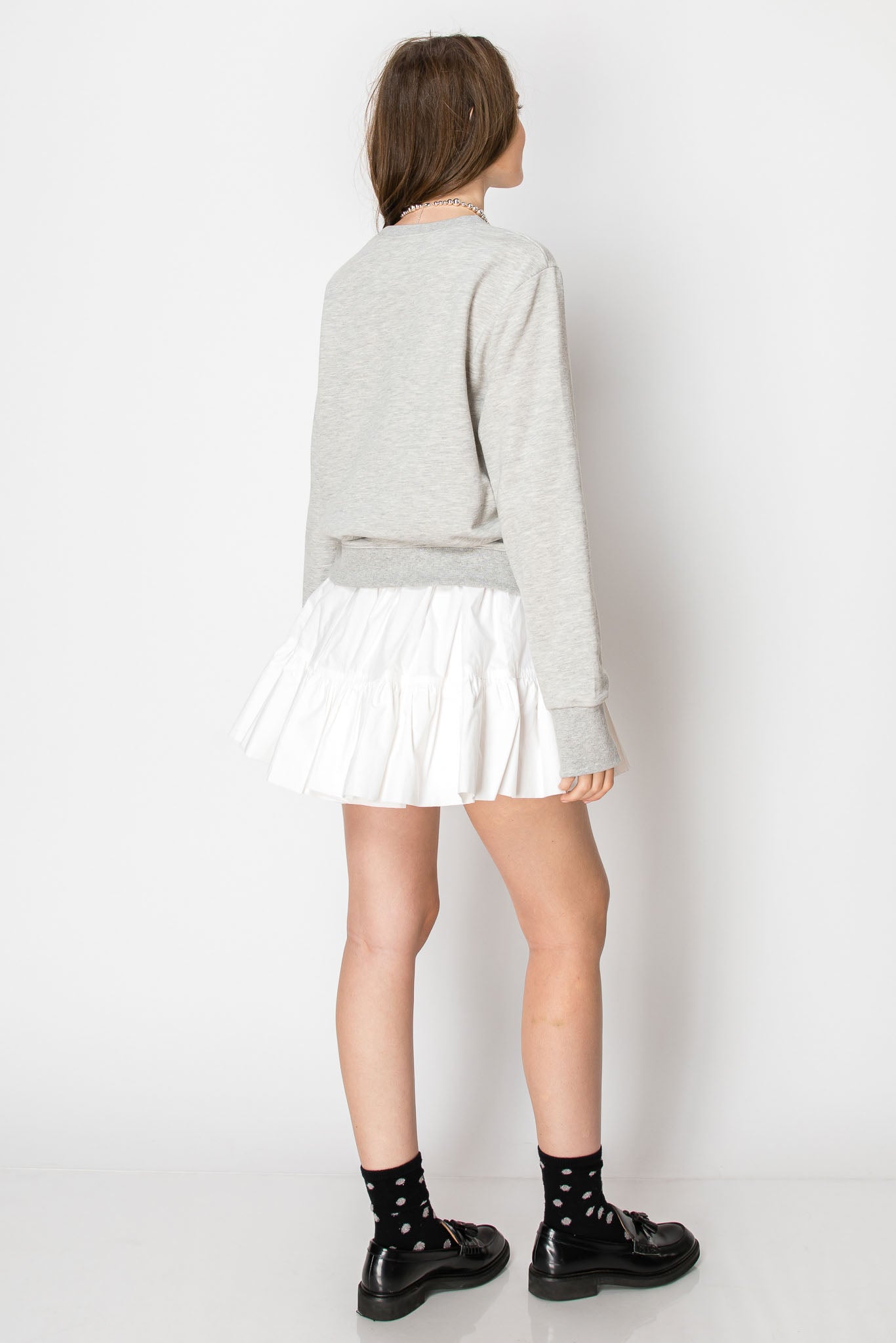 Paris Embroidered French Terry Sweatshirt Pullover