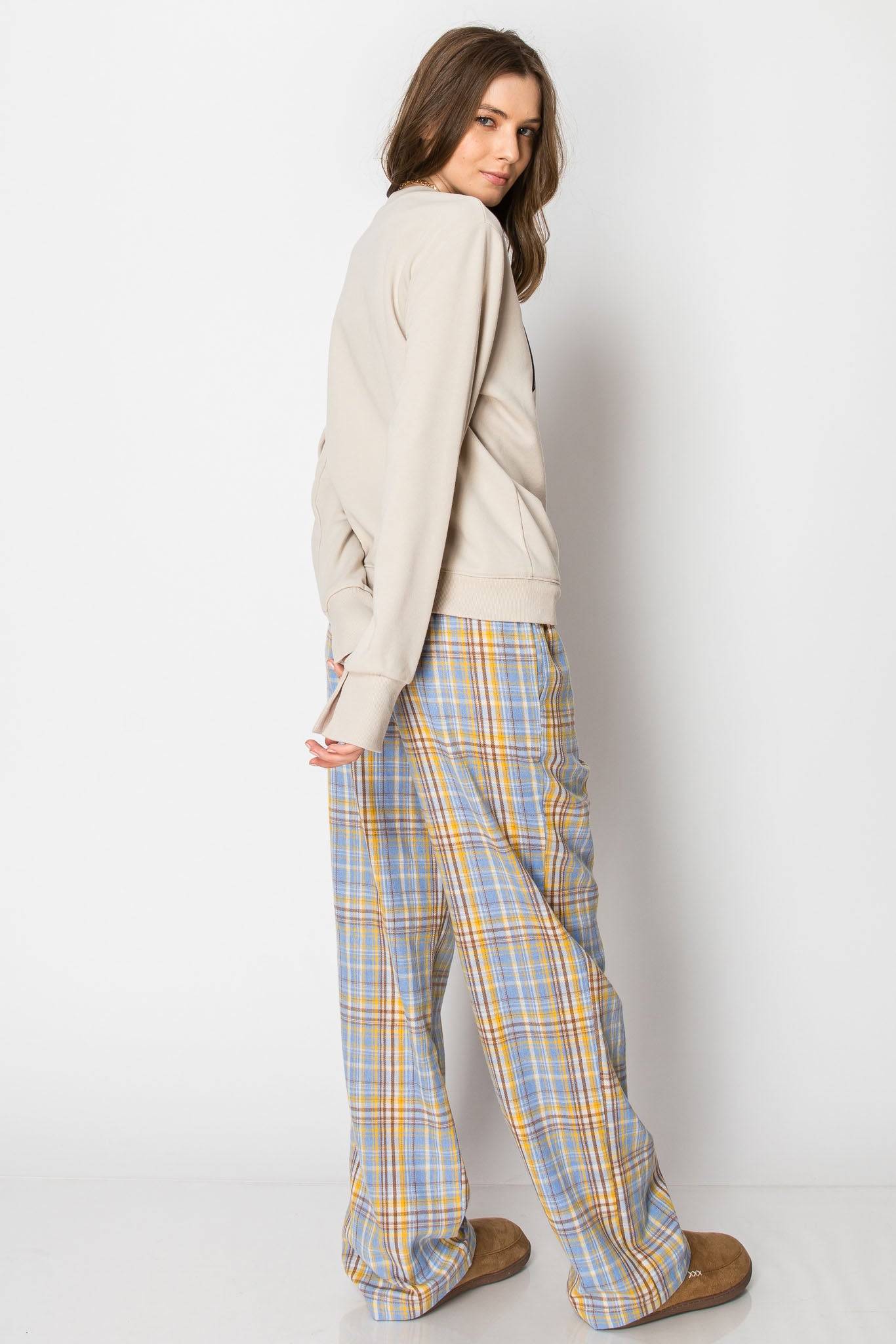 Paris Embroidered French Terry Sweatshirt Pullover
