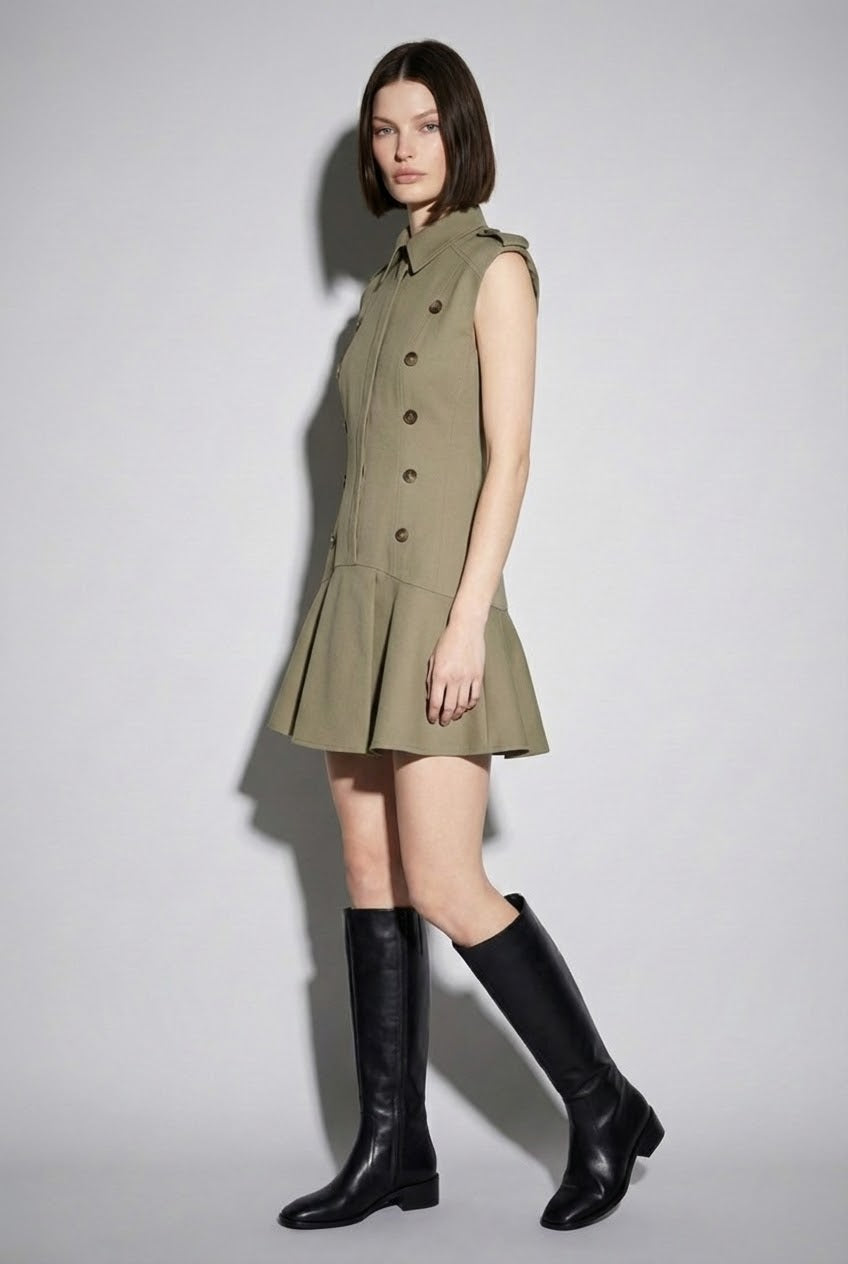 Utility Mini Dress