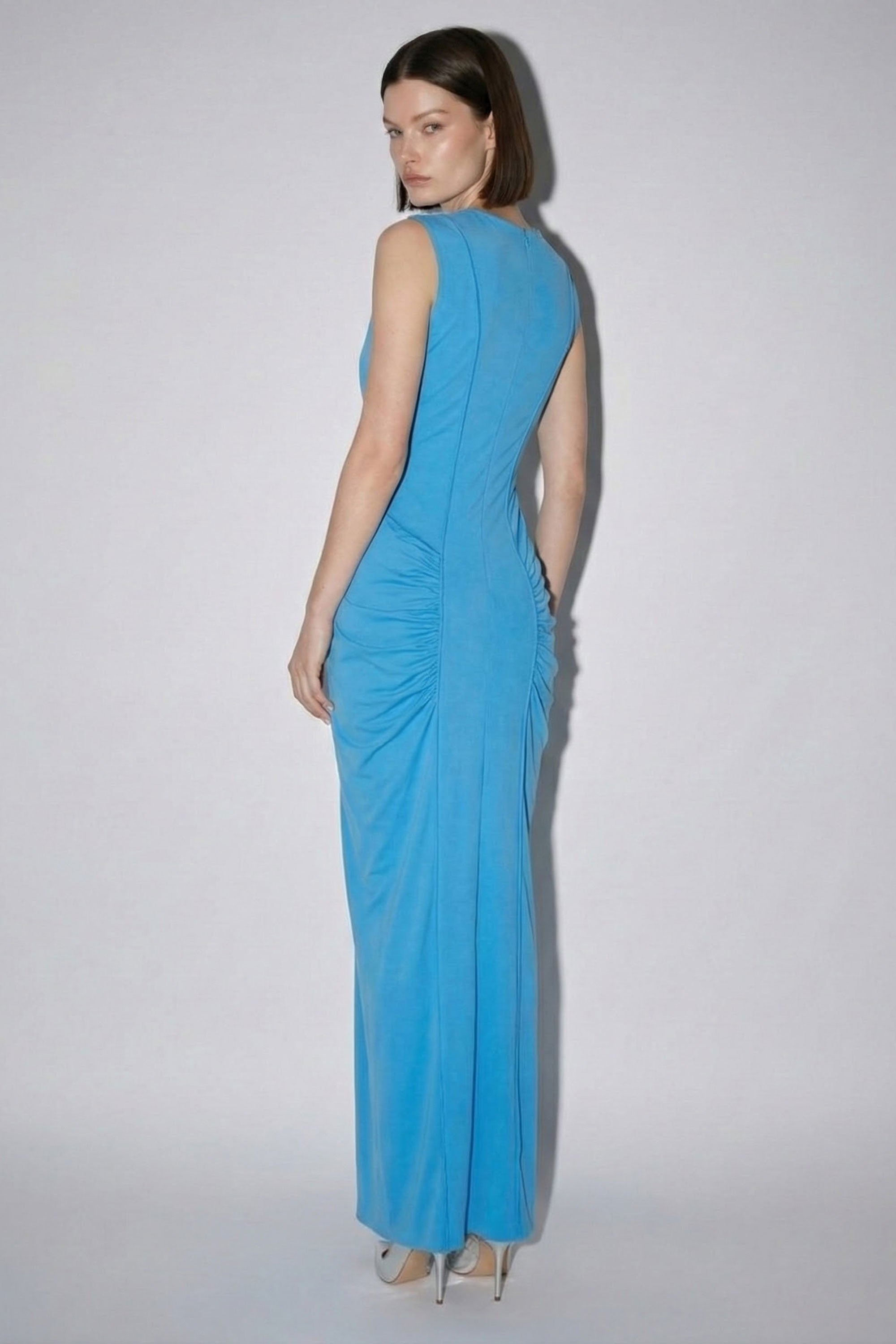 Twisted Knot Maxi Dress