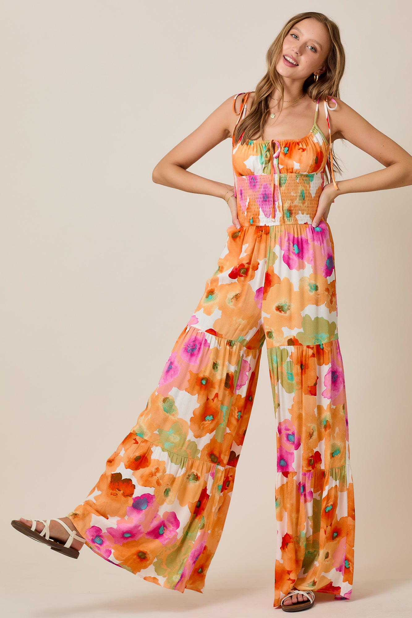 Lightweight Summer Jumpsuit for Sunset Stroll & Vacay