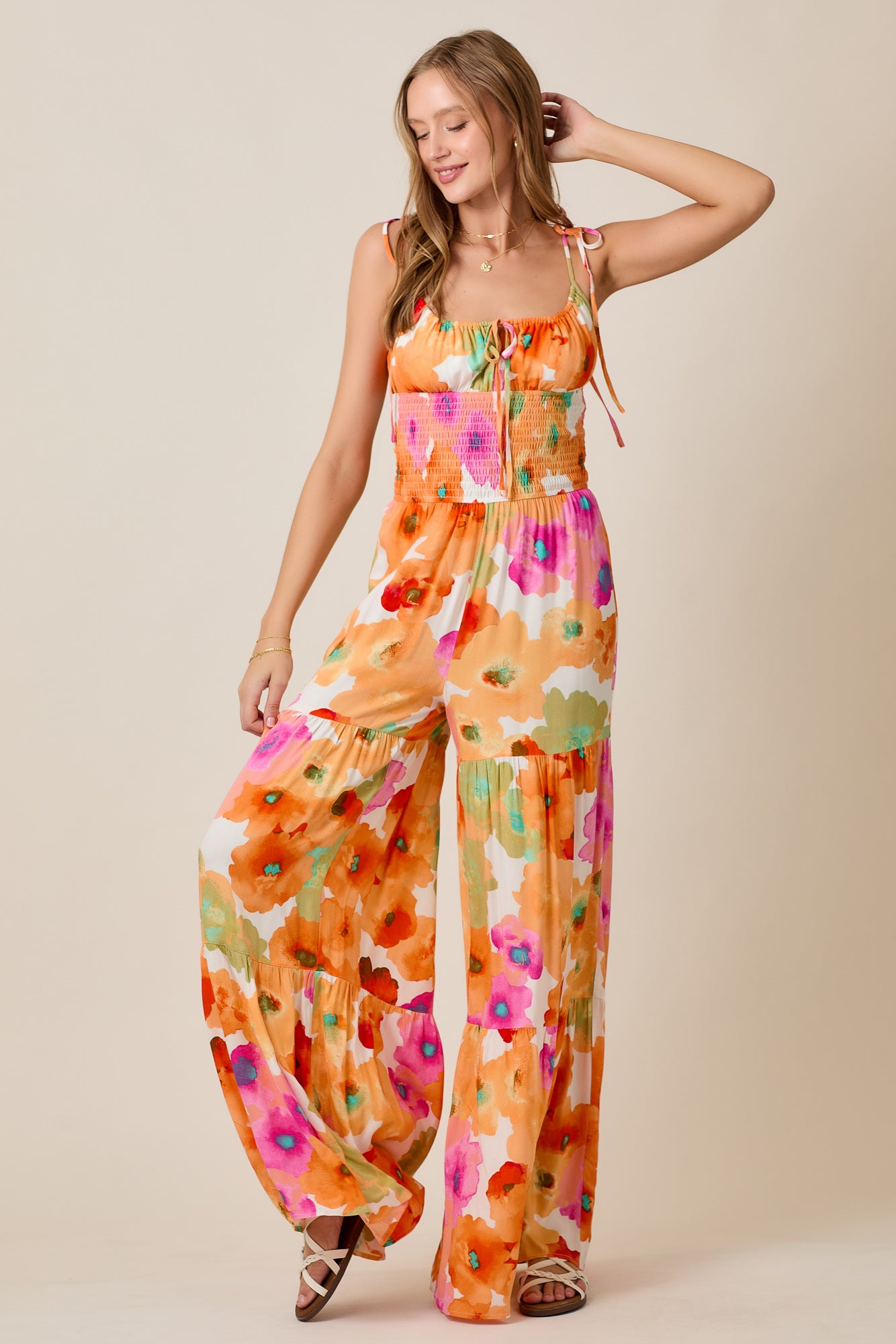Lightweight Summer Jumpsuit for Sunset Stroll & Vacay