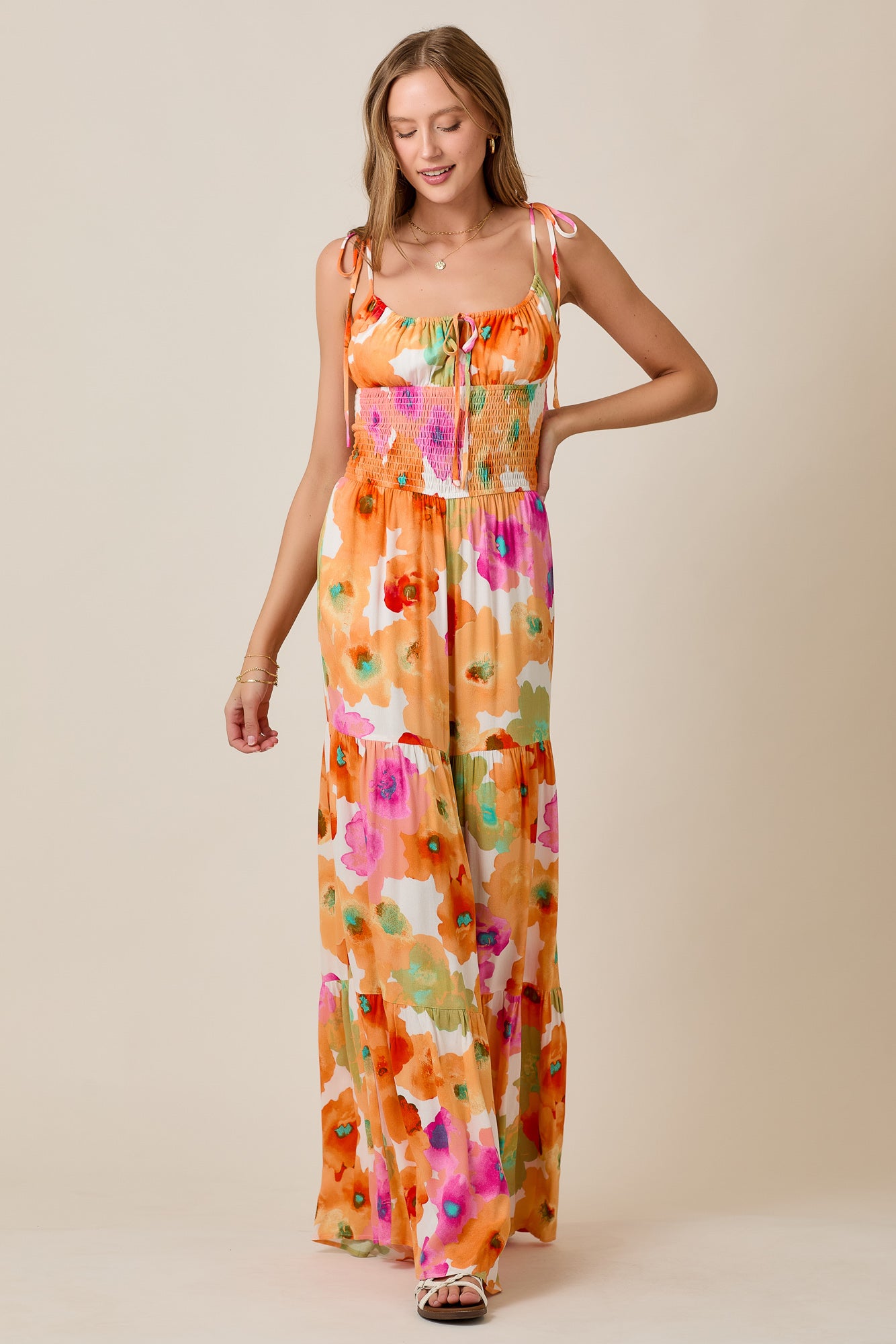 Lightweight Summer Jumpsuit for Sunset Stroll & Vacay