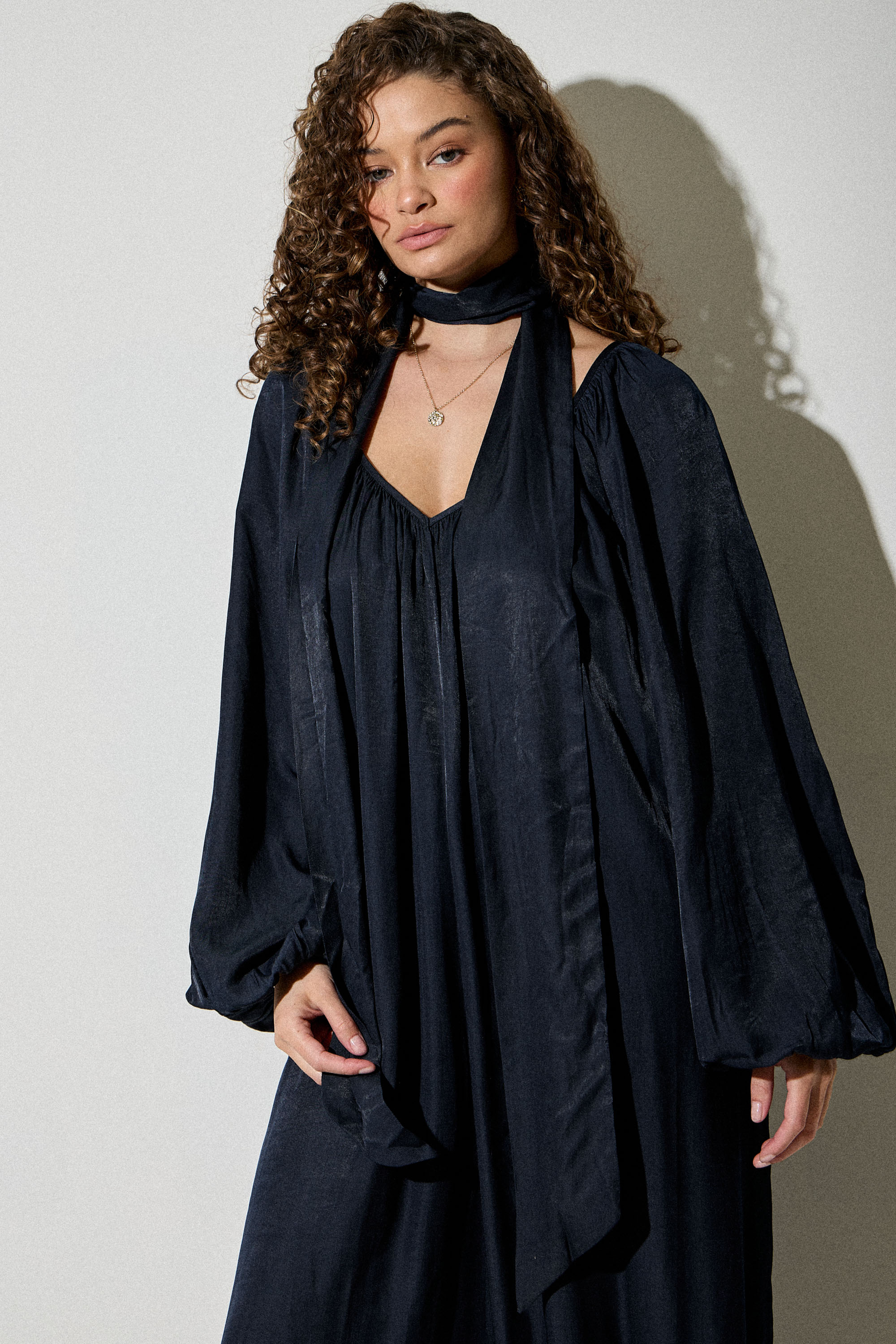 Wide Leg Balloon Jumpsuit