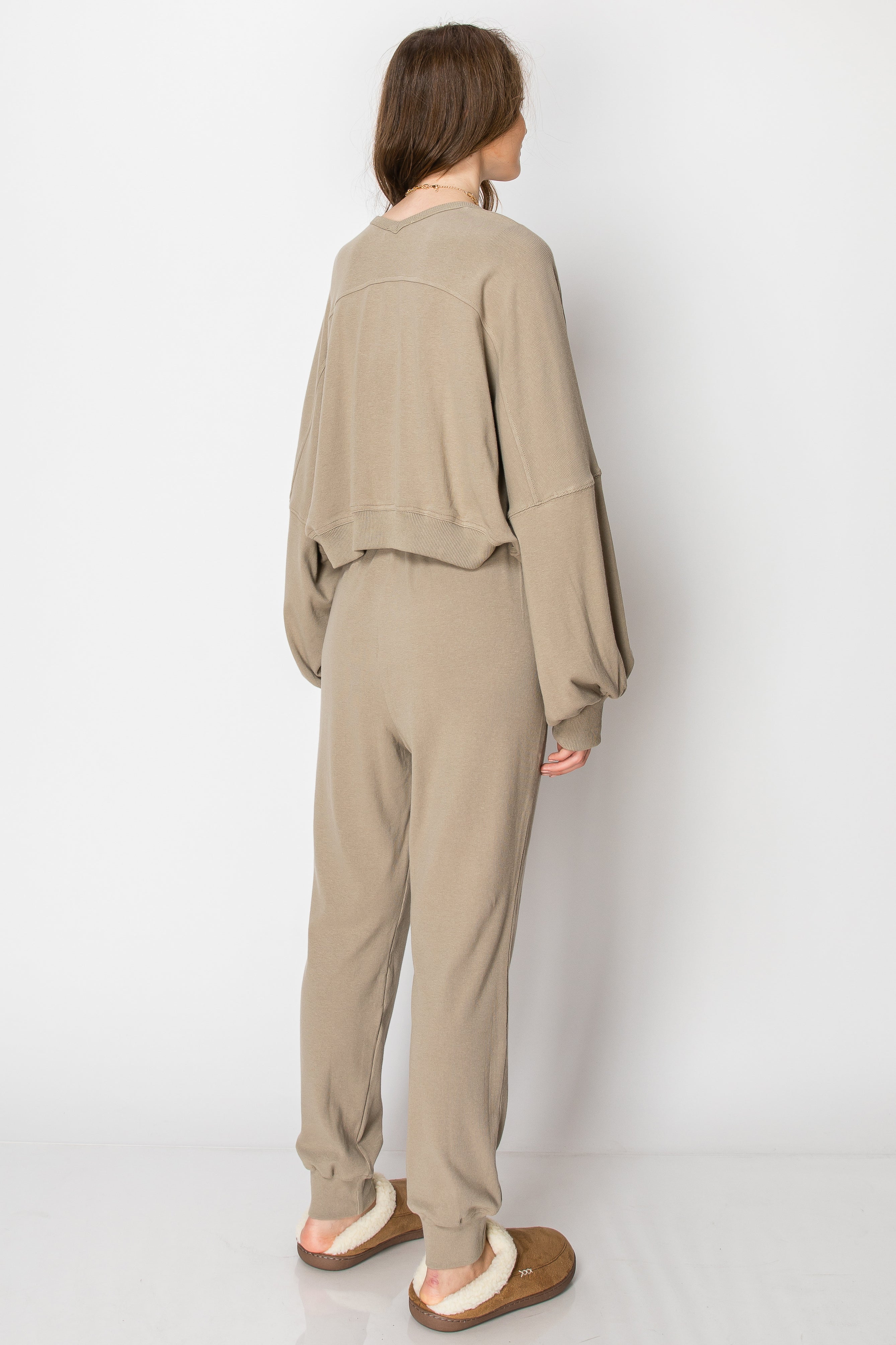 Shrug Cardigan Jogger PANT SET with Pockets