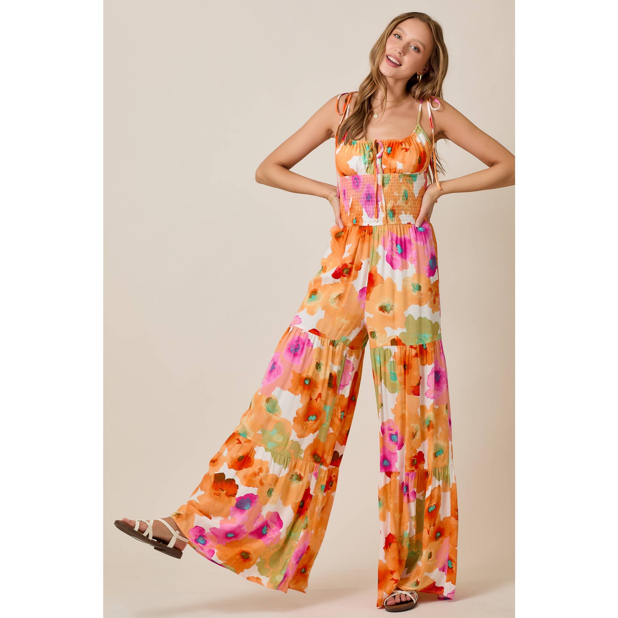 Lightweight Summer Jumpsuit for Sunset Stroll & Vacay