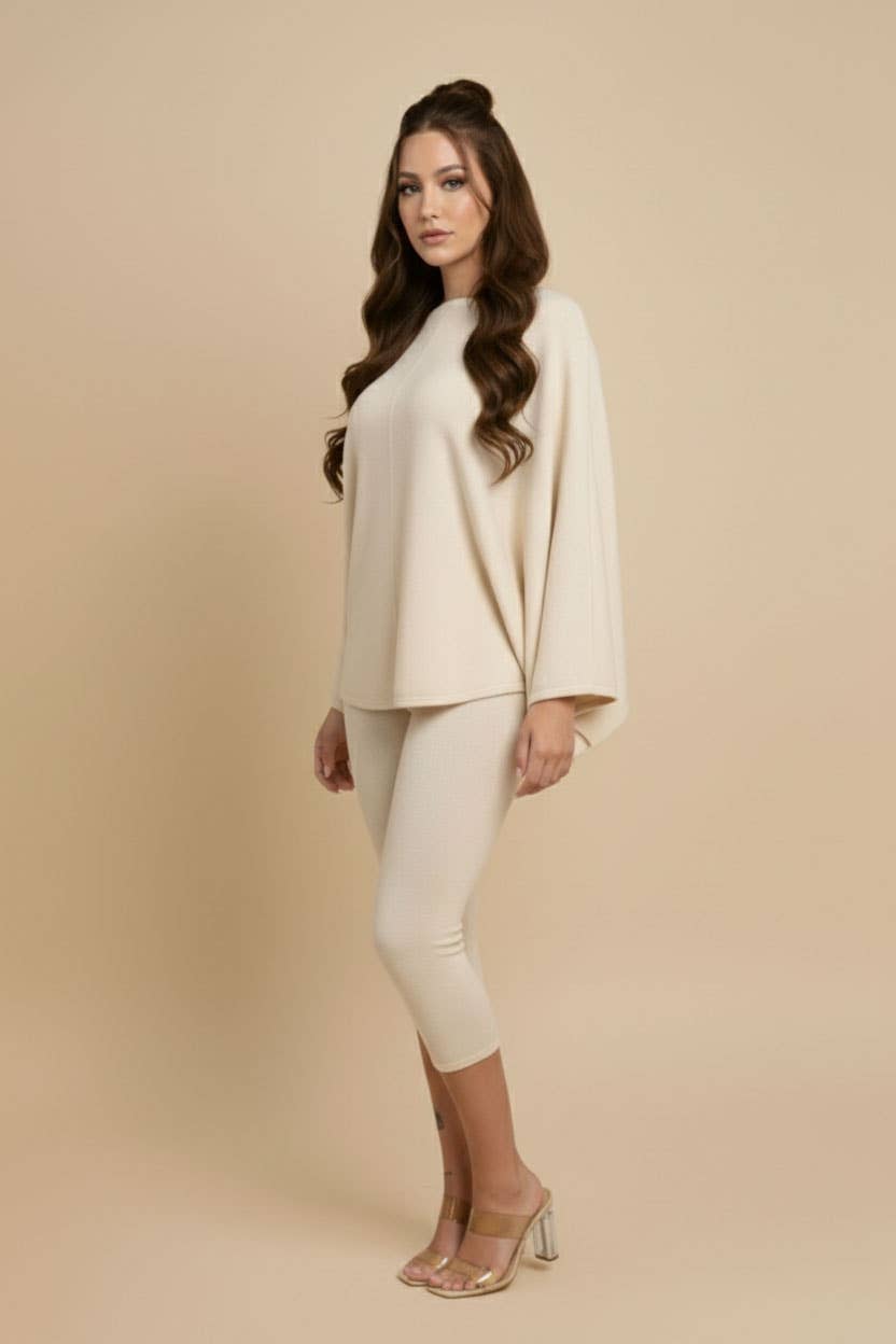 Spring 2-Piece Knit Lounge Set